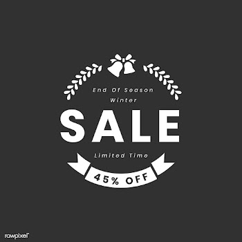 Christmas special sale 45% off vector | Free stock vector - 493819