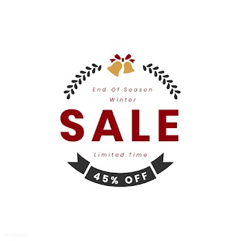 Christmas special sale 45% off vector | Free stock vector - 493837
