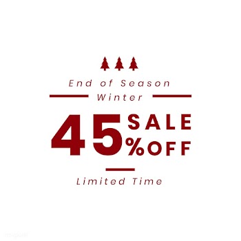 Christmas special sale 45% off vector | Free stock vector - 493863