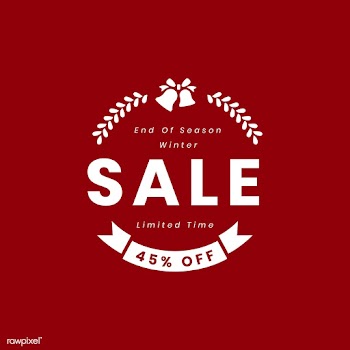 Christmas special sale 45% off vector | Free stock vector - 493875