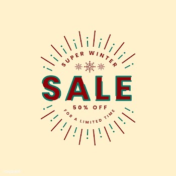 Christmas special sale 50% off vector | Free stock vector - 493839