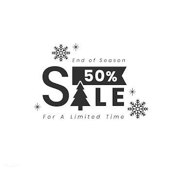 Christmas special sale 50% off vector | Free stock vector - 493853