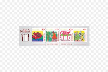 Christmas stamp Postage Stamps Christmas Day Christmas Carols USPS Forever Stamps Niue - bailey stamp 