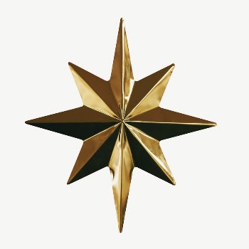 Christmas star collage element psd | Free PSD - rawpixel