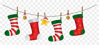 Christmas Stocking Border Clipart 3 By Jose - Christmas Decorations Clipart