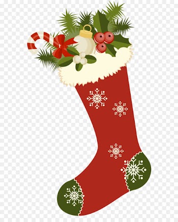 Christmas stocking Gift Clip art - Red Retro Christmas Stocking PNG Picture Clipart 