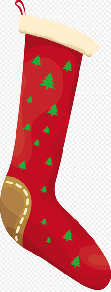 Christmas Stockings Red Christmas tree - Green Christmas tree socks 