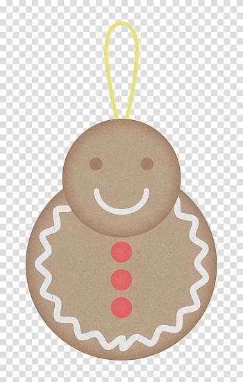 Christmas Stuff, cookie hanging decor illustration transparent background PNG clipart