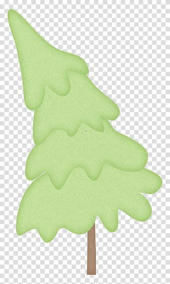 Christmas Stuff, green pine tree illustration transparent background PNG clipart
