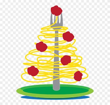 Christmas Taco Cliparts 9, Buy Clip Art - Spaghetti And Meatballs Tree
