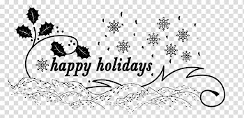 Christmas text , happy holidays text overlay transparent background PNG clipart