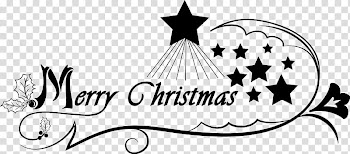 Christmas text , merry christmas text on blue background transparent background PNG clipart