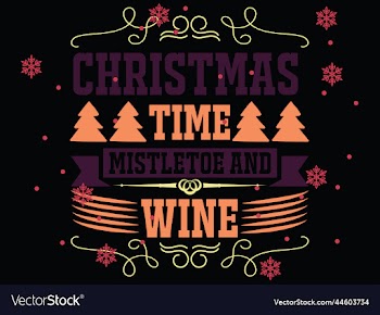 christmas time mistletoe and wine 03