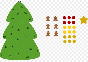 Christmas tree Advent Calendars Barnes & Noble Nook - christmas tree 