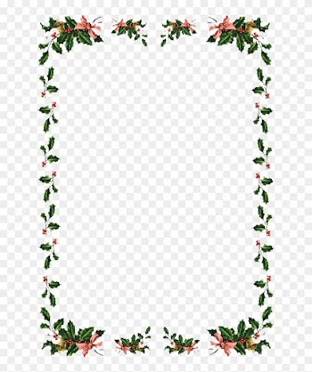 Christmas Tree Borders For Microsoft Word - Printable Christmas Page Border