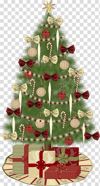 Christmas tree Candy cane Christmas card Christmas ornament, christmas tree transparent background PNG clipart