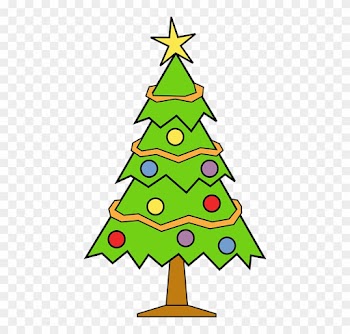 Christmas Tree Christmas Background - Christmas Tree Clipart Transparent Background