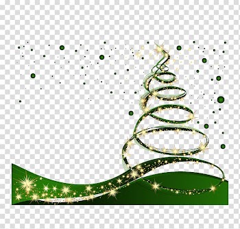 Christmas tree Christmas card Christmas decoration , Christmas tree outline transparent background PNG clipart