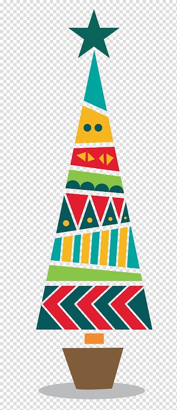 Christmas tree Christmas card Christmas decoration New Year, Christmas decorations transparent background PNG clipart
