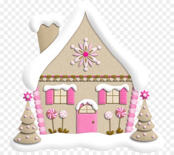 Christmas tree Christmas card Clip art - pink dessert 
