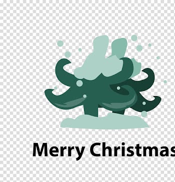 Christmas tree Christmas card Illustration, Christmas LOGO transparent background PNG clipart