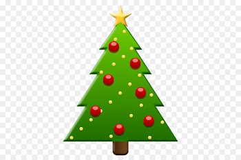 Christmas tree Christmas Day Emoji Christmas ornament - creative christmas tree 