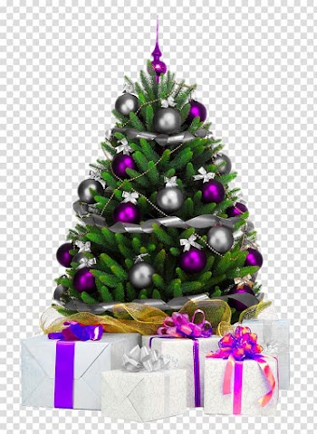 Christmas tree Christmas decoration Christmas ornament, Beautiful Christmas tree transparent background PNG clipart