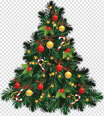 Christmas tree , Christmas fir-tree transparent background PNG clipart
