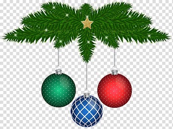 Christmas tree Christmas ornament Christmas decoration, Christmas Balls Decor transparent background PNG clipart