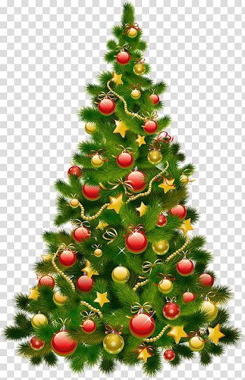 Christmas tree Christmas ornament , Christmas tree transparent background PNG clipart