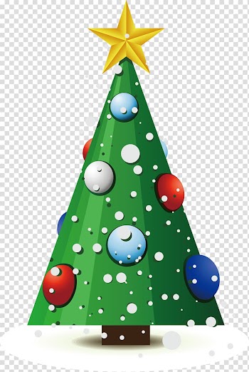 Christmas tree Christmas ornament, Free to pull the Christmas tree transparent background PNG clipart