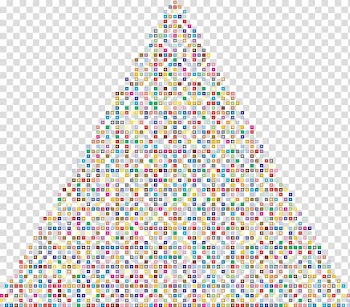 Christmas tree Christmas ornament , simple lines creative style christmas tree transparent background PNG clipart
