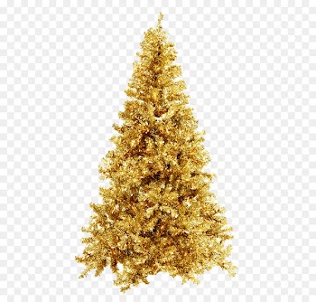 Christmas tree Christmas ornament - The Golden Christmas Tree 