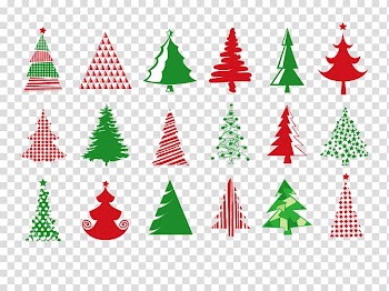 Christmas tree , Christmas tree collection transparent background PNG clipart