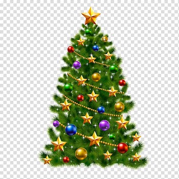 Christmas tree , Christmas tree transparent background PNG clipart