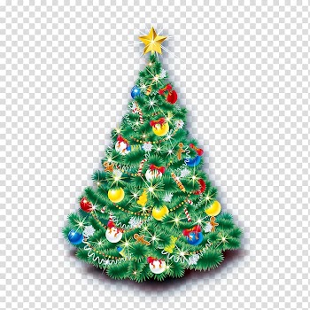 Christmas tree , Christmas tree transparent background PNG clipart