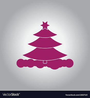 Christmas tree christmas tree vector image