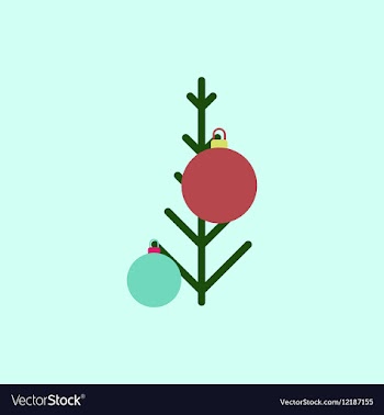 Christmas tree christmas tree vector image