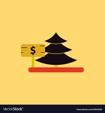 Christmas tree christmas tree vector image
