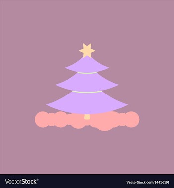 Christmas tree christmas tree vector image