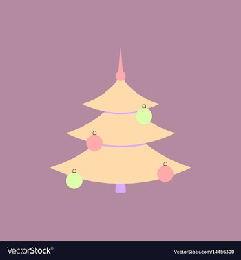 Christmas tree christmas tree vector image