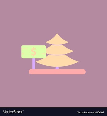 Christmas tree christmas tree vector image