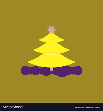 Christmas tree christmas tree vector image
