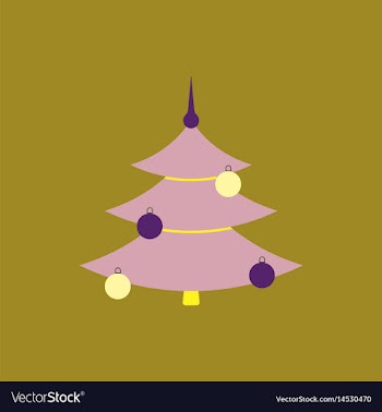 Christmas tree christmas tree vector image