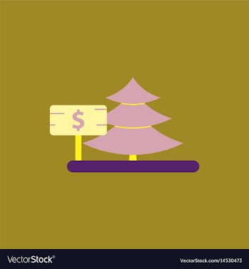 Christmas tree christmas tree vector image