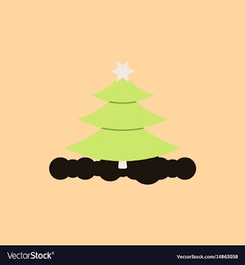 Christmas tree christmas tree vector image