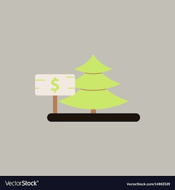 Christmas tree christmas tree vector image