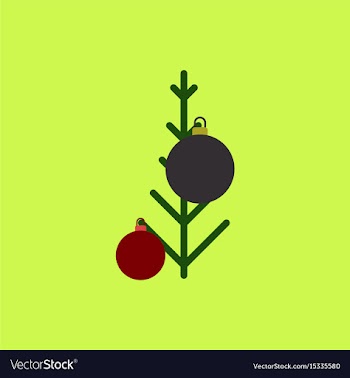 Christmas tree christmas tree vector image