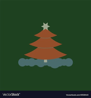 Christmas tree christmas tree vector image