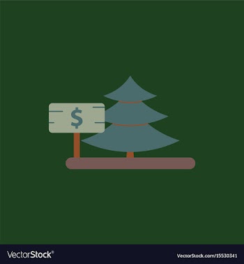 Christmas tree christmas tree vector image